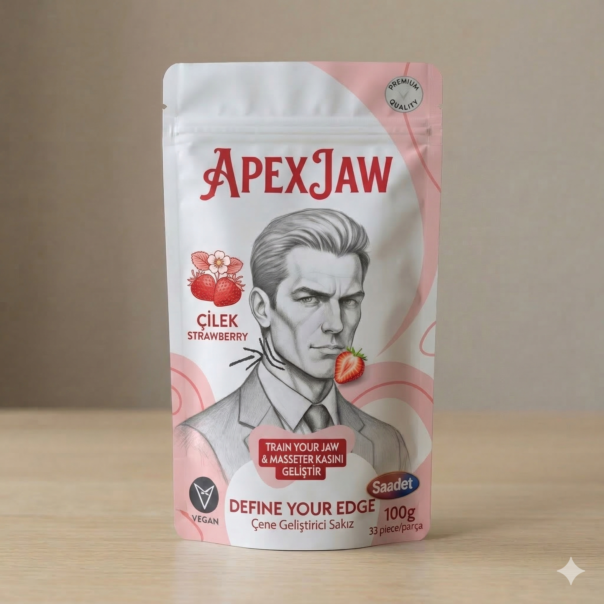 ApexJaw Ultra Hard Chewing Gum