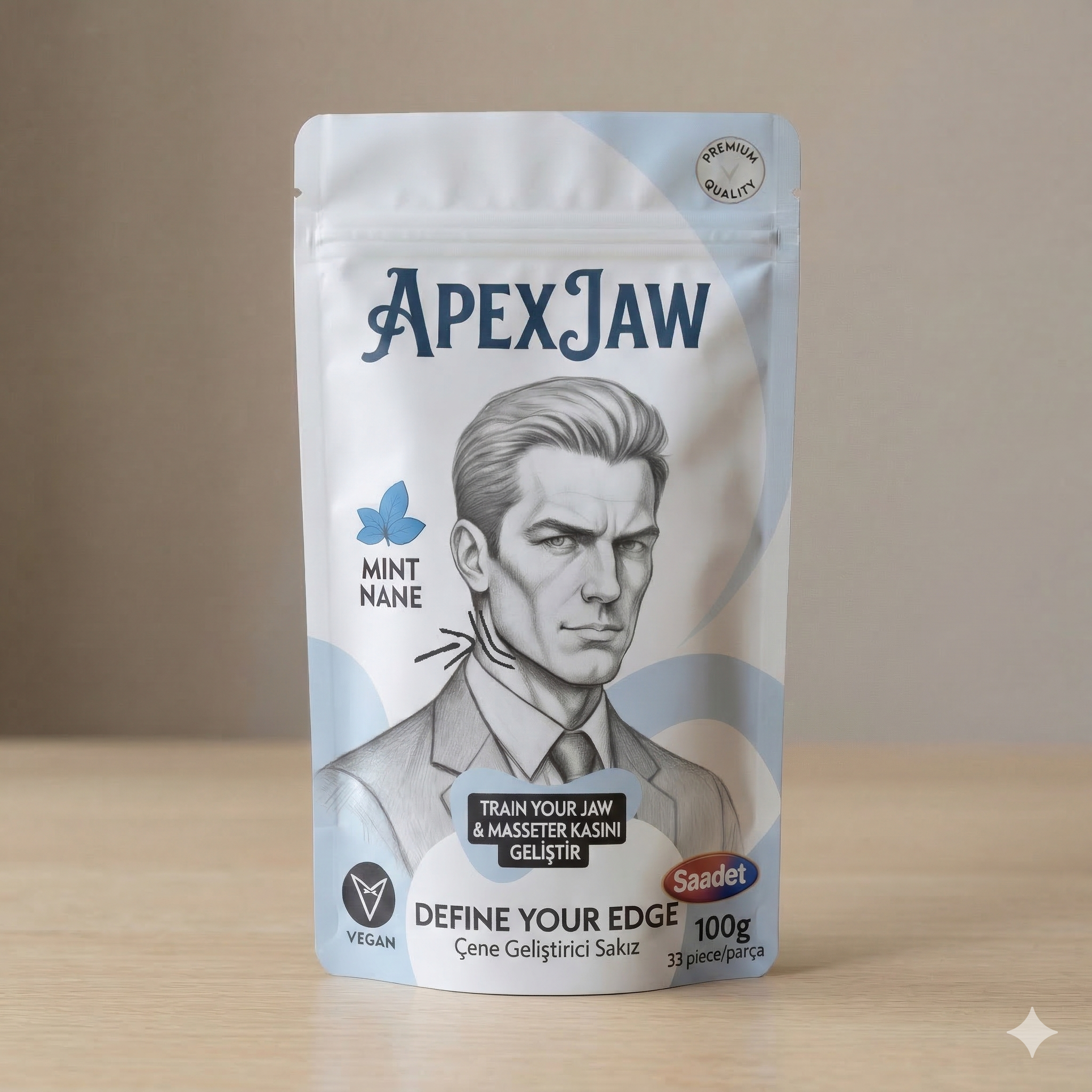 ApexJaw Ultra Hard Chewing Gum